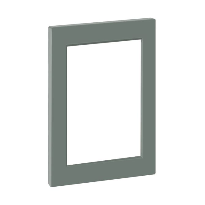 Moss Supermatte Glass Ready Shaker Door for Sektion