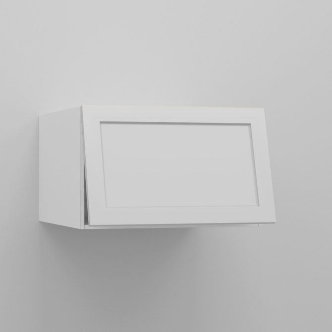 White Supermatte Shaker Door for Sektion