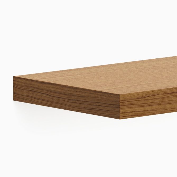 Teak Floating Shelf