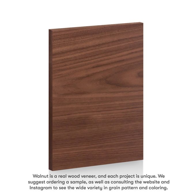 Walnut Slab Door for Sektion (Horizontal Grain)