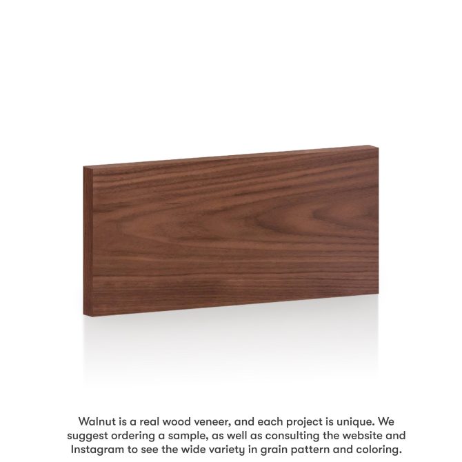 Walnut Slab Drawer for Akurum (Horizontal Grain)