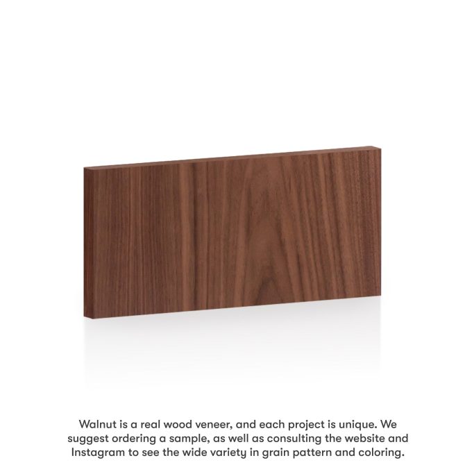 Walnut Slab Drawer for Akurum (Horizontal Grain)