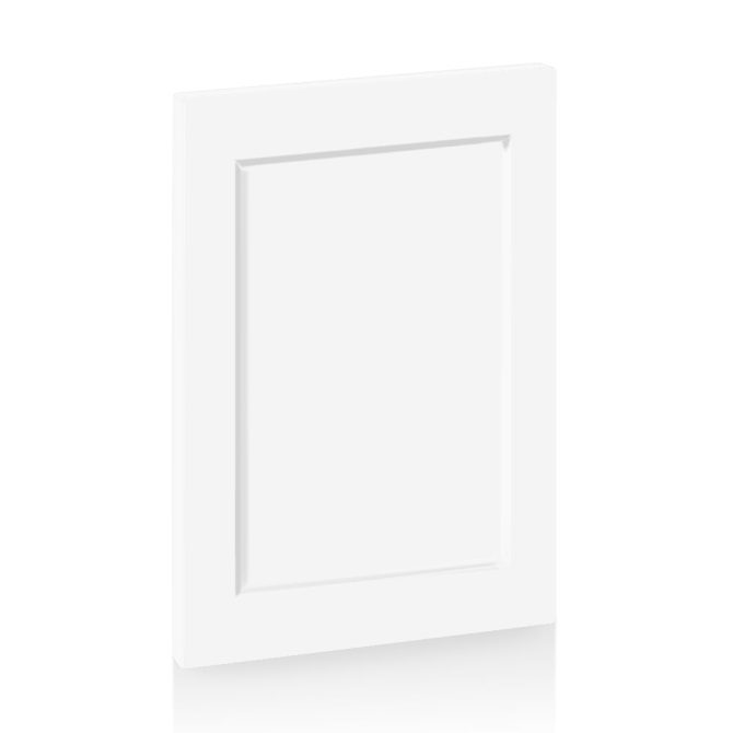 White Supermatte Shaker Door for Sektion