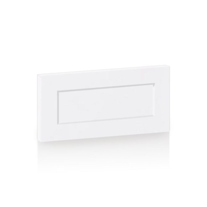 White Supermatte Shaker Drawer for Sektion